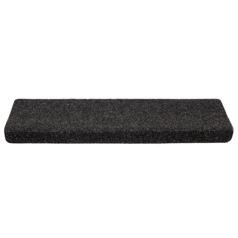 Trapmatten Zelfklevend 5 stuks 65x21x4 cm Zwart Rechthoekige Rand 4