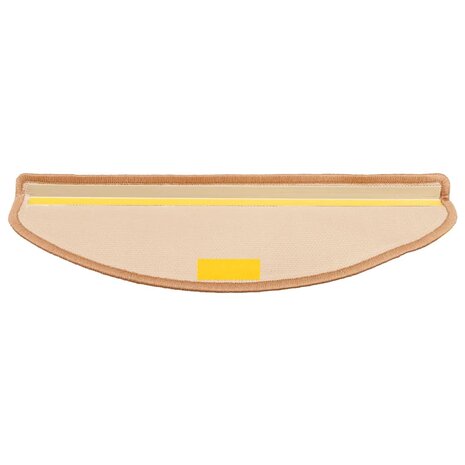 Trapmatten zelfklevend 5 st 65x21x4 cm beige 4
