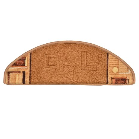 Trapmatten zelfklevend 5 st 65x21x4 cm beige 5
