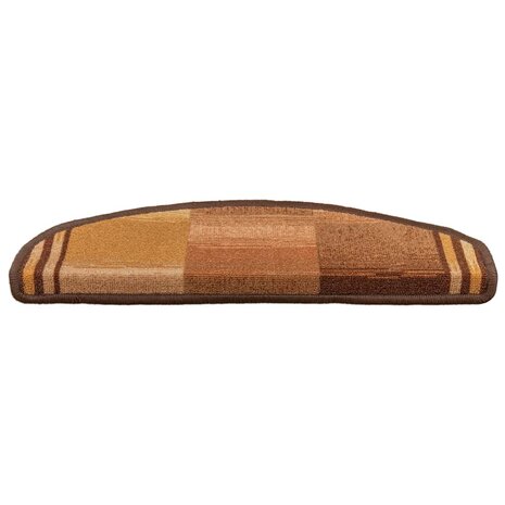 Trapmatten zelfklevend 5 st 65x21x4 cm bruin 3