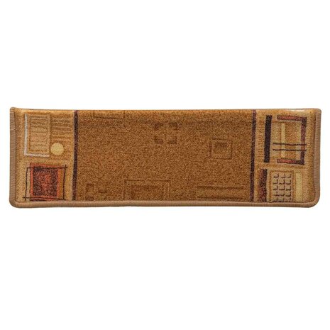 Trapmatten zelfklevend 5 st 65x21x4 cm beige 5