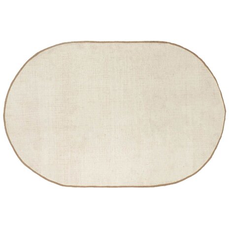 Vloerkleed Naturel 100 x 152 cm Jute 2