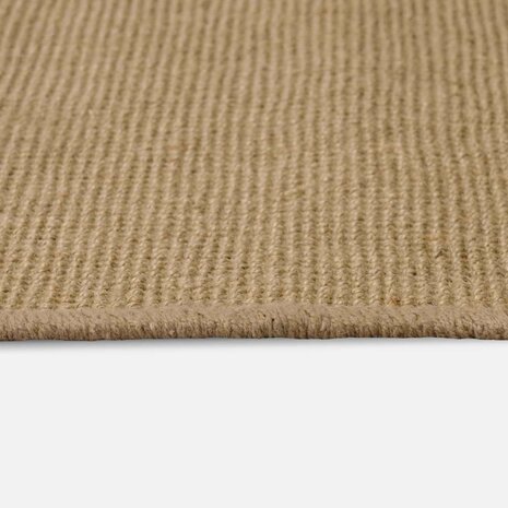 Vloerkleed Naturel 122 x 183 cm Jute 5