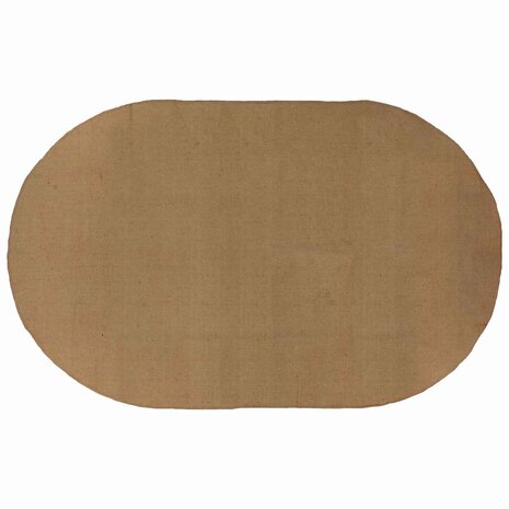 Vloerkleed Naturel 152 x 245 cm Jute 1