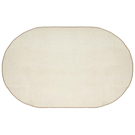 Vloerkleed Naturel 152 x 245 cm Jute 2