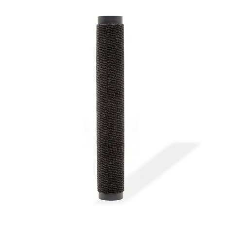 Droogloopmat rechthoekig getuft 90x150 cm zwart 2