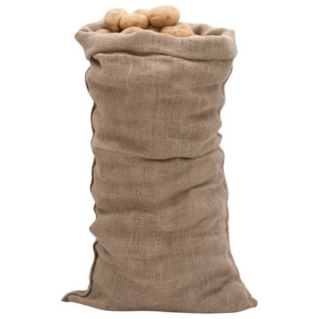 Jutezakken 5 stuks 220 g/m&sup2; 65x135 cm 100% jute 2