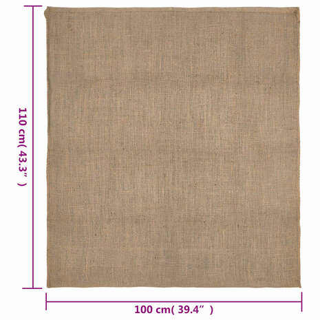 Jutezakken 10 stuks 220 g/m&sup2; 100x110 cm 100% jute 7