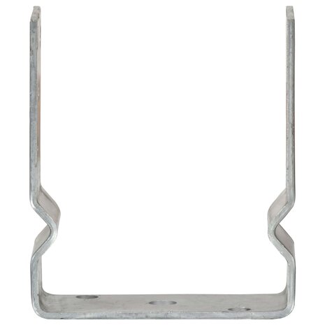 Grondankers 12 st 12x6x15 cm gegalvaniseerd staal zilverkleurig 3