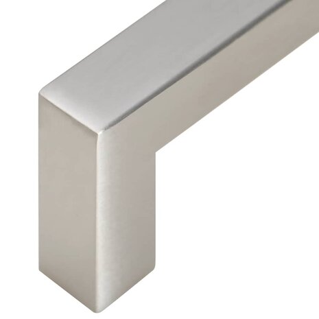 Handvatten 10 st 64 mm roestvrij staal zilverkleurig 9