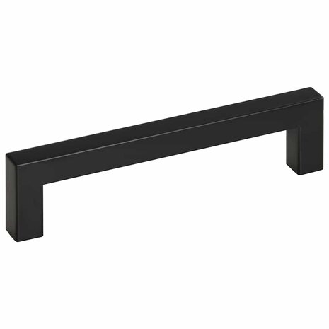 Handvatten 10 st 128 mm roestvrij staal zwart 6