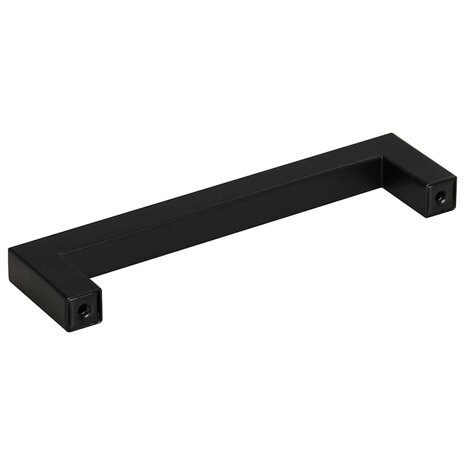 Handvatten 10 st 128 mm roestvrij staal zwart 7