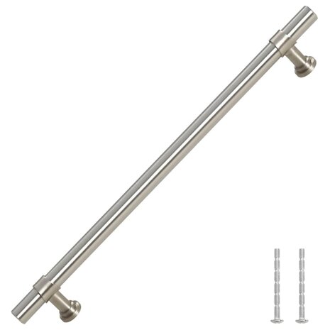 Handvatten 5 st 192 mm roestvrij staal zilverkleurig 3