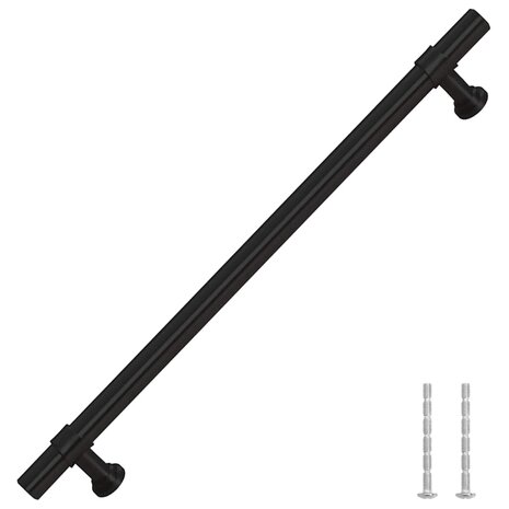 Handvatten 5 st 192 mm roestvrij staal zwart 3