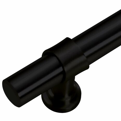 Handvatten 5 st 480 mm roestvrij staal zwart 8
