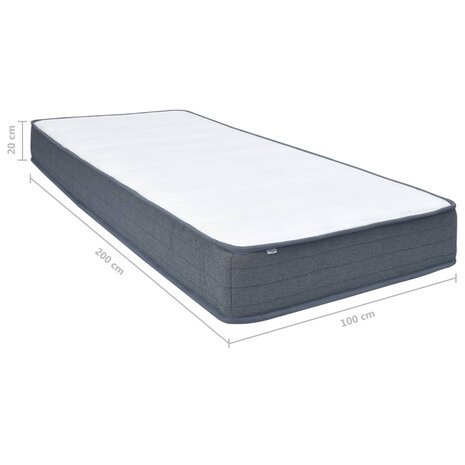 Boxspringmatras medium 200x100x20 cm 11