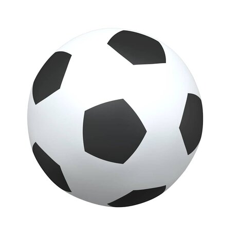 Kindervoetbaldoelen 2 st met bal 64x35x48 cm metaal wit 9