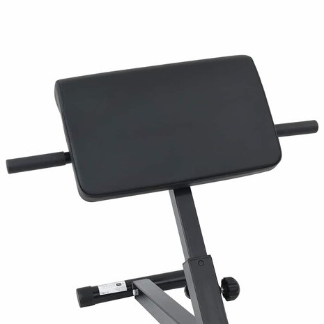 Hyperextension Bank Zwart 100,5 x 70 x 78 cm Gepoedercoat staal 6