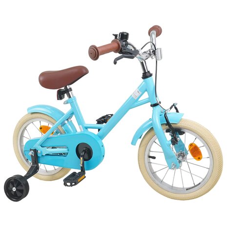 Kinderfiets 12 Inch voor 2-4 jaar oud Lichtblauw 2