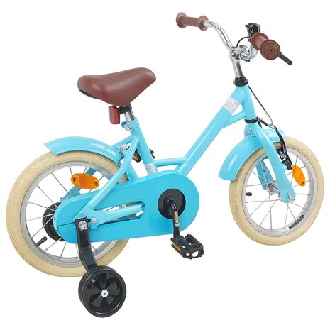 Kinderfiets 14 Inch voor 3-5 jaar oud Lichtblauw 3