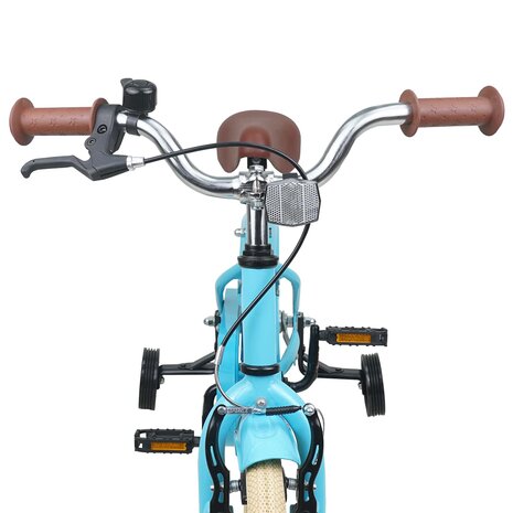 Kinderfiets 14 Inch voor 3-5 jaar oud Lichtblauw 5