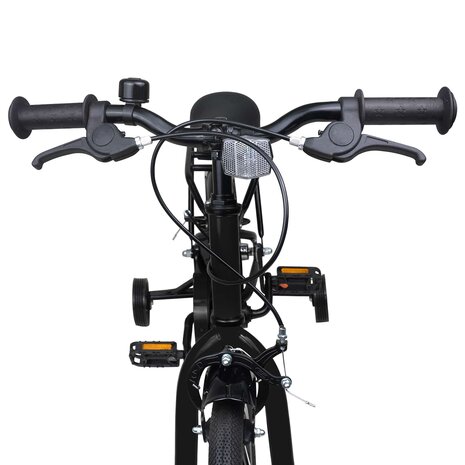 Kinderfiets 14 Inch voor 3-5 jaar oud Zwart 5