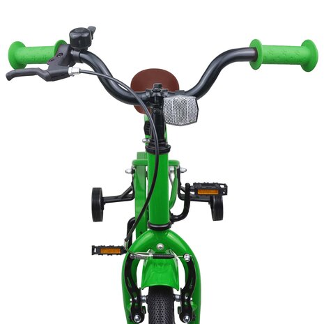 Kinderfiets 14 Inch voor 3-5 jaar oud Groen 5