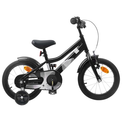 Kinderfiets 16 Inch voor 4-6 jaar oud Zwart 1
