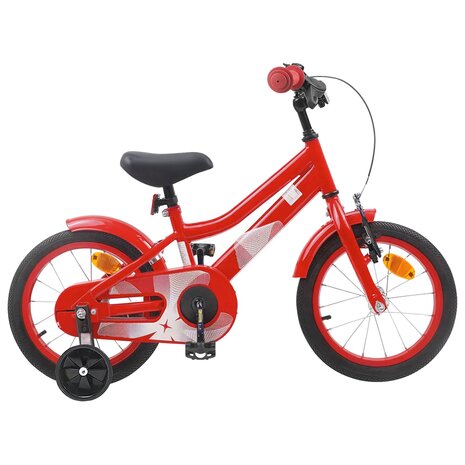 Kinderfiets 16 Inch voor 4-6 jaar oud Rood 1