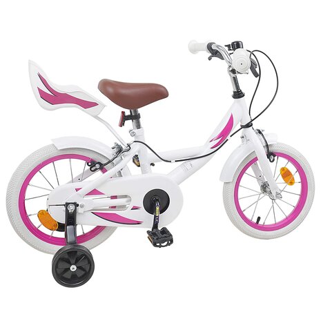 Kinderfiets 12 Inch voor 2-4 jaar oud Wit 3