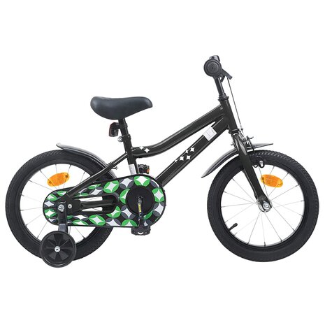 Kinderfiets 12 Inch voor 2-4 jaar oud Zwart 1