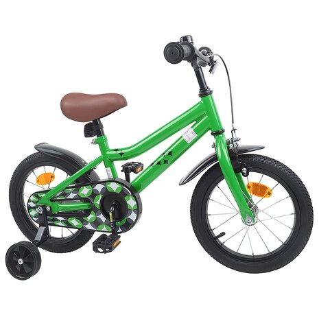 Kinderfiets 12 Inch voor 2-4 jaar oud Groen 2