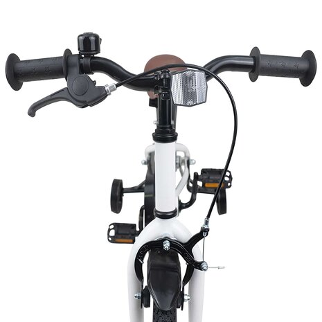 Kinderfiets 12 Inch voor 2-4 jaar oud Wit 5