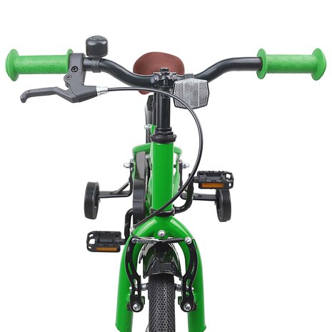 Kinderfiets 14 Inch voor 3-5 jaar oud Groen 5