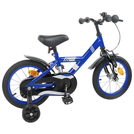 Kinderfiets 12 Inch voor 2-4 jaar oud Donkerblauw 3