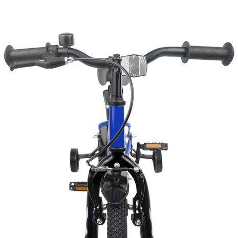 Kinderfiets 12 Inch voor 2-4 jaar oud Donkerblauw 5