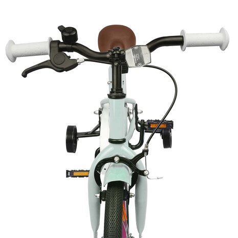 Kinderfiets 12 Inch voor 2-4 jaar oud Lichtgroen 5