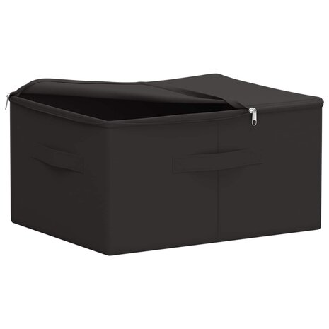 Opbergbox Antracietkleurig 43 x 34 x 23 cm Nonwoven stof 3