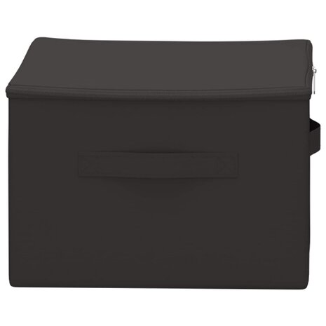 Opbergbox Antracietkleurig 43 x 34 x 23 cm Nonwoven stof 5