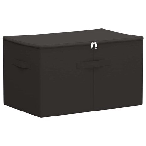 Opbergbox Antracietkleurig 55 x 35 x 32 cm Nonwoven stof 2