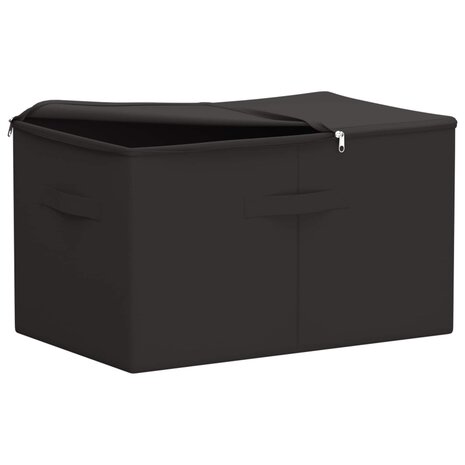 Opbergbox Antracietkleurig 55 x 35 x 32 cm Nonwoven stof 3