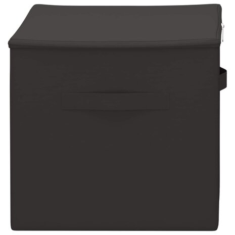 Opbergbox Antracietkleurig 60 x 43 x 35 cm Nonwoven stof 5