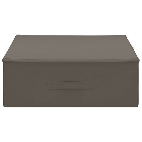 Opbergbox Grijs 90 x 48 x 15 cm Nonwoven stof 5