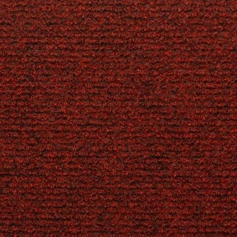 Trapmatten Zelfklevend 5 stuks 65x21x4 cm Bordeaux Rood Rechthoekige Rand 7
