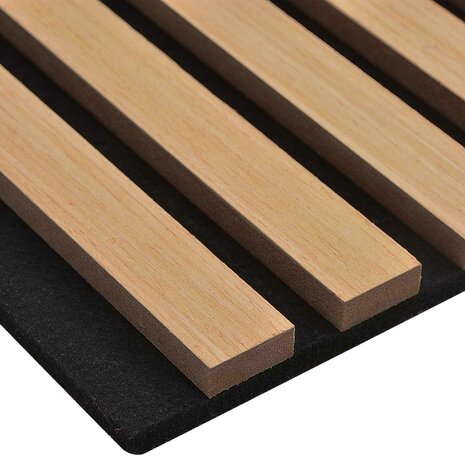 Wandpanelen 2 pcs Naturel 60,5 x 60 cm 8