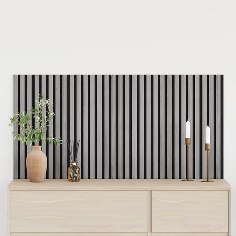 Wandpanelen 2 pcs Grijs 60,5 x 60 cm 1