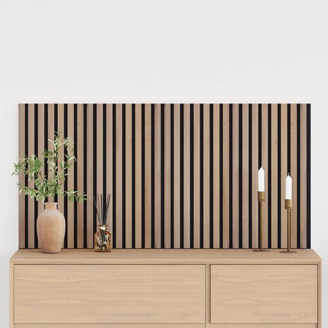 Wandpanelen 2 pcs Bruin 60,5 x 60 cm 1