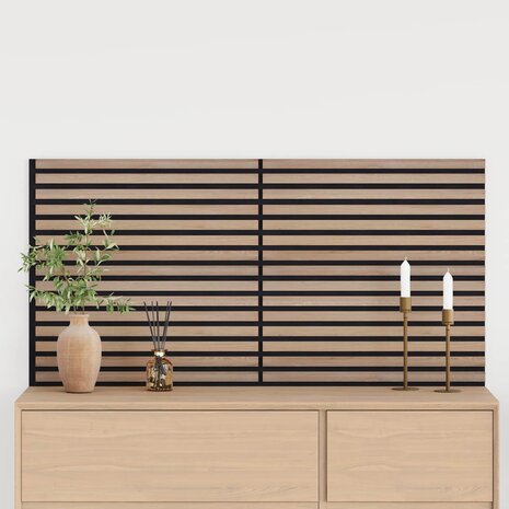 Wandpanelen 2 pcs Bruin 60,5 x 60 cm 3
