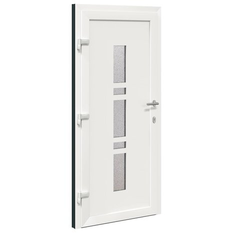 Voordeur Antracietkleurig 88 x 200 cm PVC 10