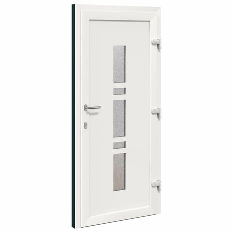 Voordeur Antracietkleurig 98 x 200 cm PVC 10